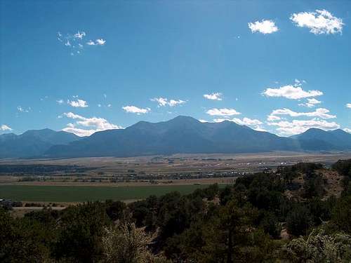 Mt. Princeton from the east,...