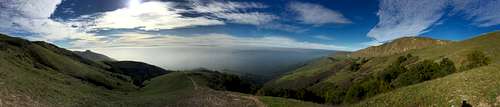 Mission Peak Panorama on the Horse Heaven Trail