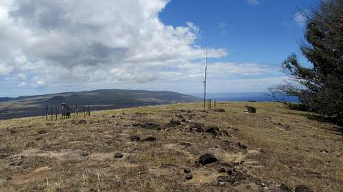 Maunga Pukatikei summit view of Maunga Terevaka