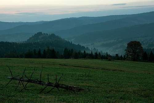 Osturna valley at dawn