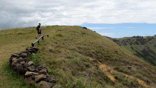 Rano Kau Summit Trail