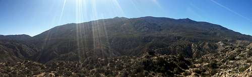 Santa Rosa Mountains from the Cahuilla Tewanet Viewpoint