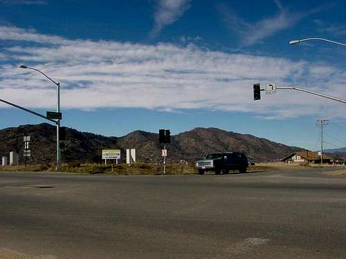 Woodford-Tehachapi Road on...