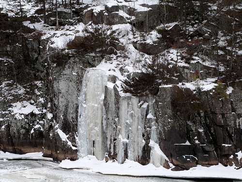 Ice waterfalls - Taylors Falls