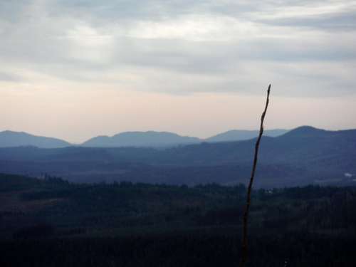 Looking south to Squak Mountain