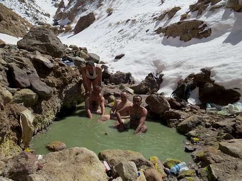 Warm Water in Taftan