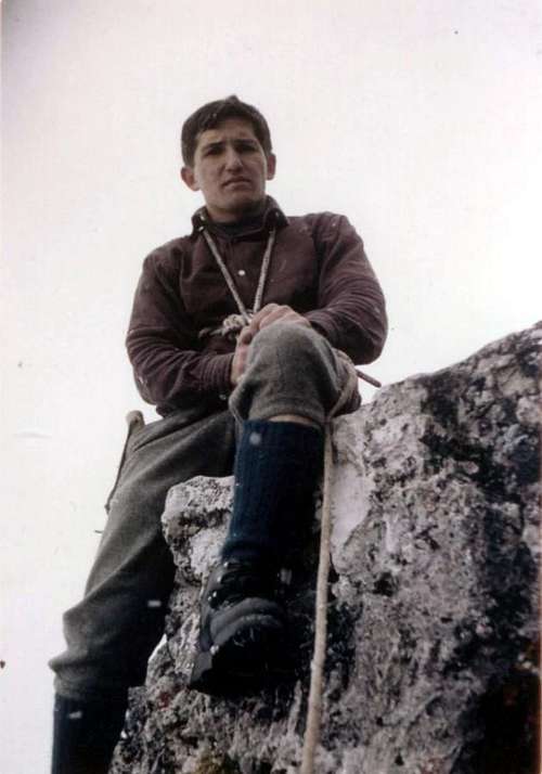 Dolomites Cima Grande di Lavaredo on Summit 1968
