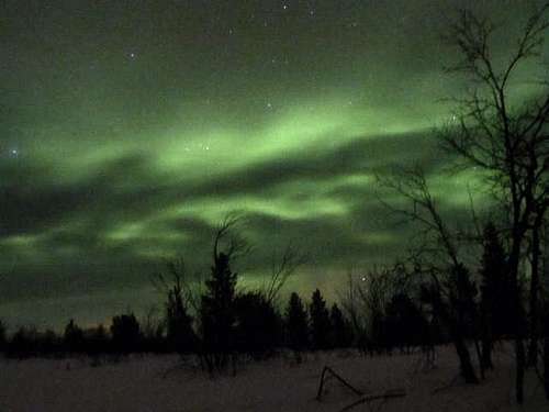 Northern Lights arctic Finland