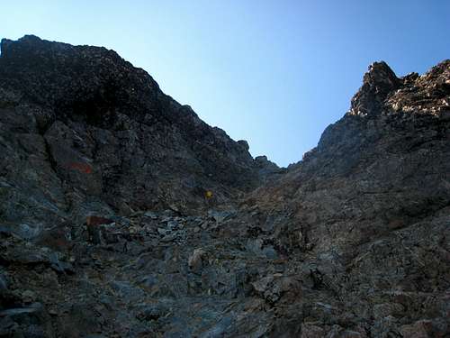 Final gully on Cerro Negro