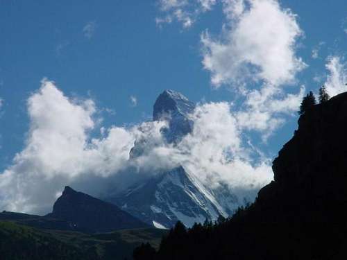 Matterhorn in the evening of...