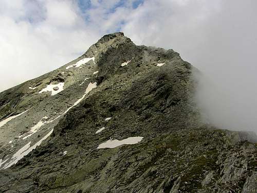 Clouds rising on the Großer Moosstock