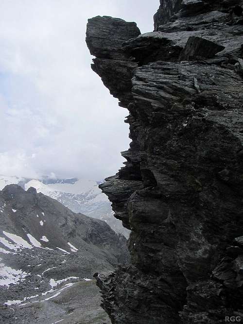 Bärenluegspitz NE ridge detail