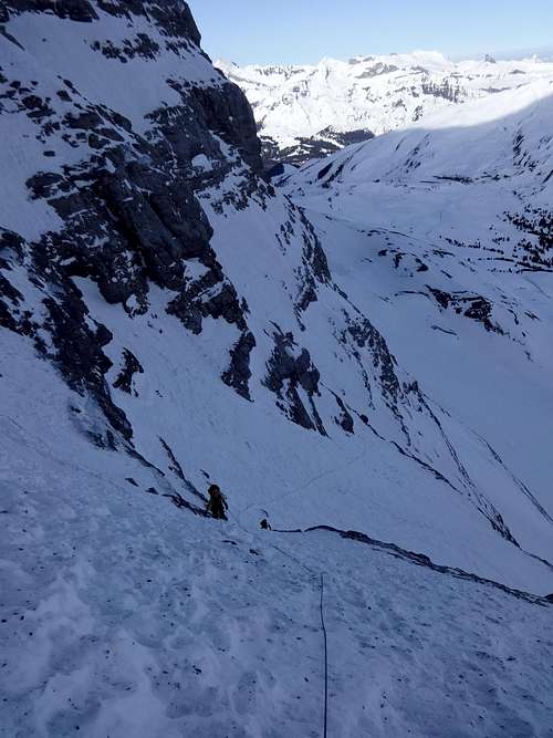 Eiger Heckmair route