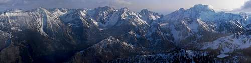 Cashmere Summit Panorama