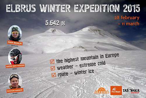 Elbrus Winter Expedition 2015