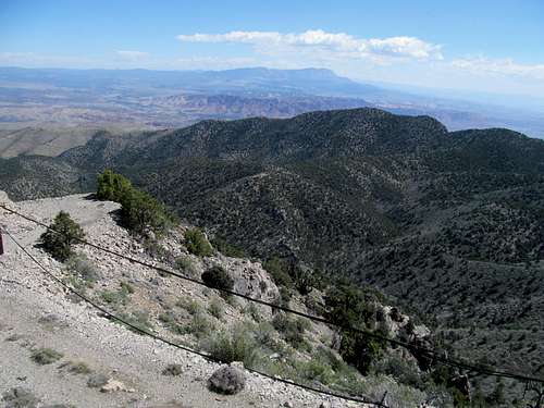 Pine Valley Mtns from West