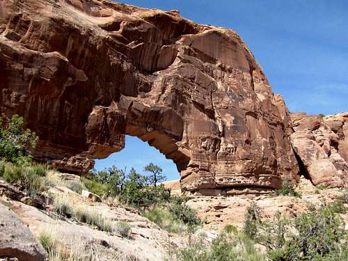 East face of Jeep Arch