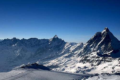 Dent d'Herens and the...
