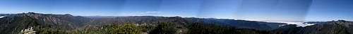 360 panorama from the Ventana...