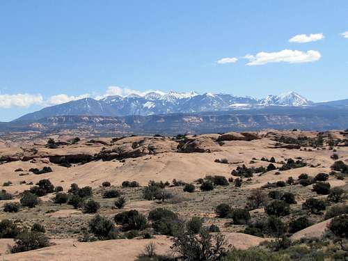 La Sal Mountains, northern section