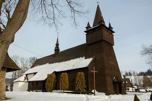 XVIIcent. Orawka church
