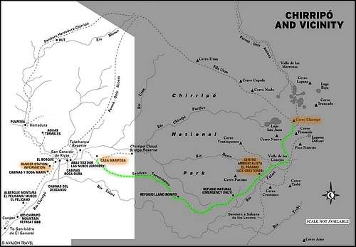 Chirripo Map
