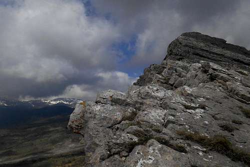 The south ridge (Timpa della Falconara)