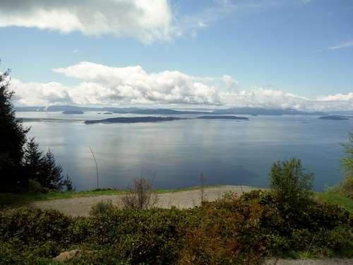 Looking west from Samish Point