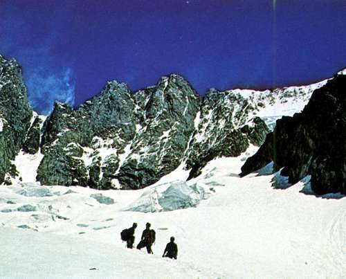 Val Ferret Gr. Jorasses by Planpincieux Glacier 1967