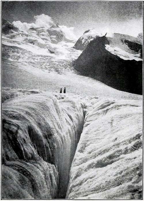 Castor et Pollux, Glacier Gorner