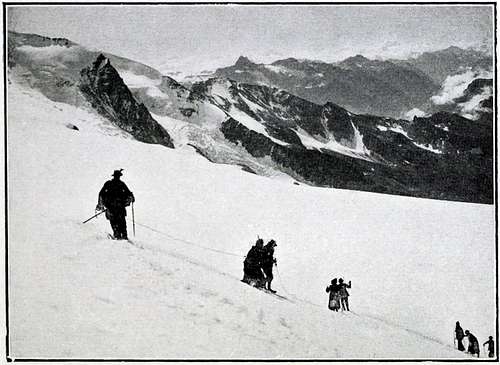 on the Breithorn