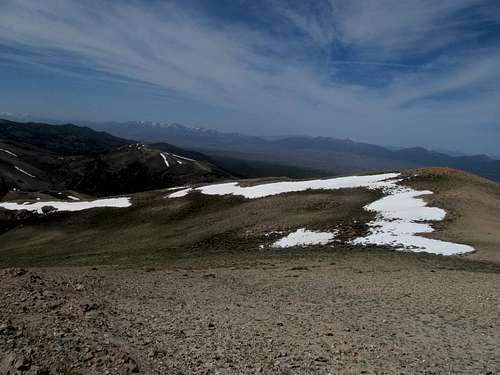 middle Schell Creek Range from Baldy
