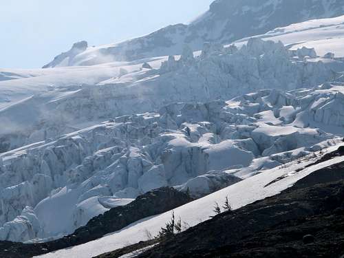 Mount Baker lower glaciers