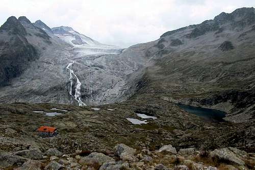 Adamello glacier (Mandrone)...