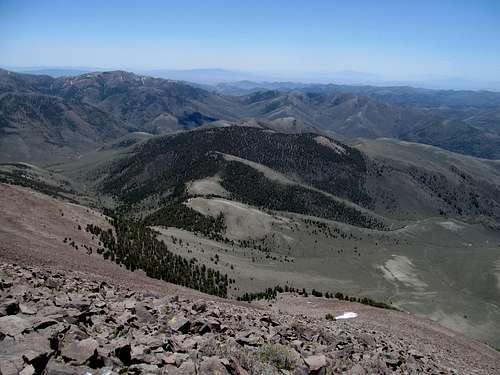south from Arc Dome