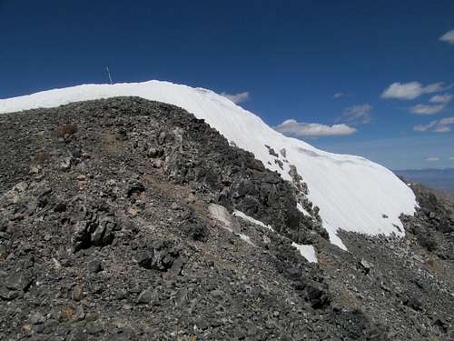 Saddle Mtn summit