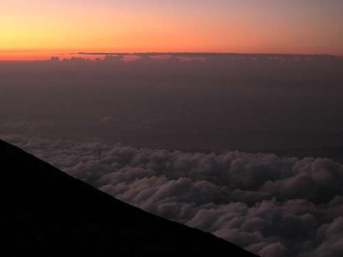 Sunrise on Mt. Agung
