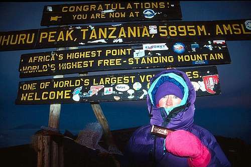 Mama Tembo Climbs Kilimanjaro