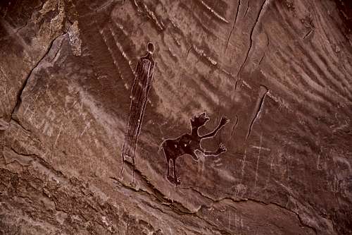 Black Dragon  Canyon rock art