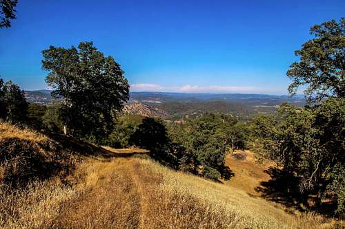 Descending Harbin Mtn.