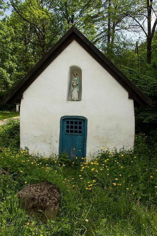 Old chapel in Jaworki