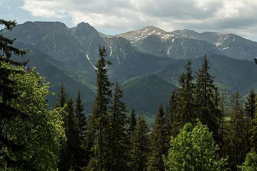 Tatras from Gubalowka