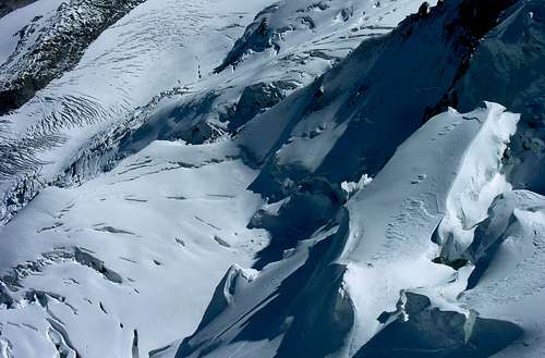 Glaciers of the Monte Rosa