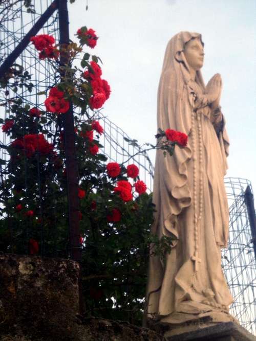 Week ... Leodegardo (Aymavilles) Virgin Statue 2015