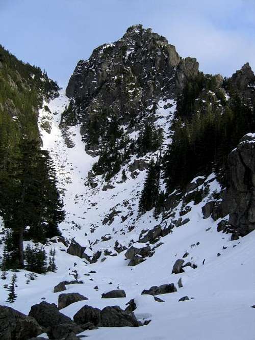 Mt. Baring's south peak. The...