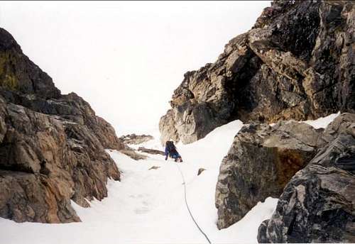 North Face Ice Couloir