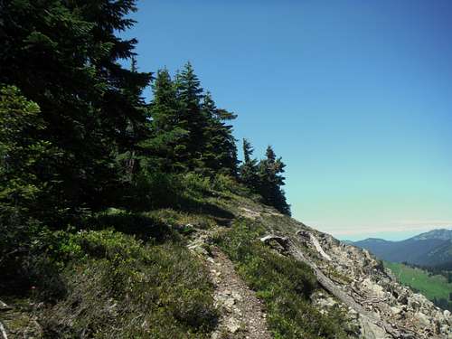 The bootpath to the summit