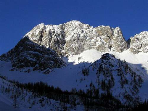 Vernar from Krma valley. The...