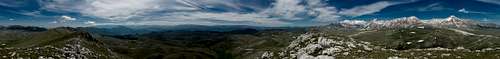 360° Summit Panorama Cima di Monte Bolza