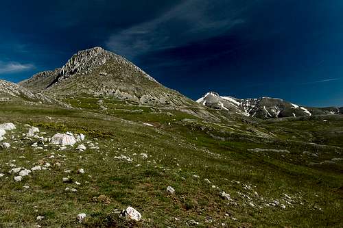 Monte Bolza and Monte Camicia